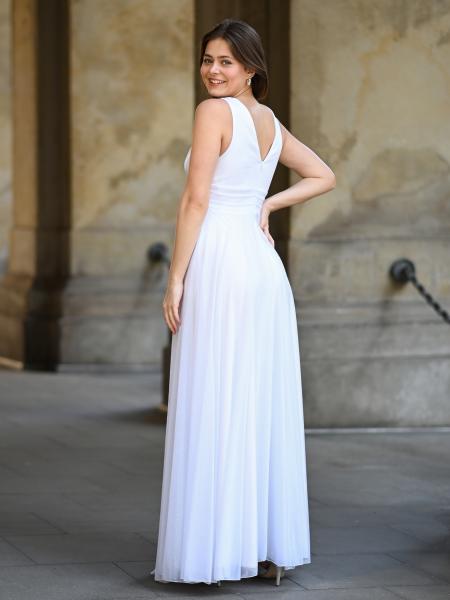 Abendkleid Amal, weiß