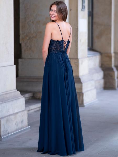 Abendkleid Marina, dunkelblau