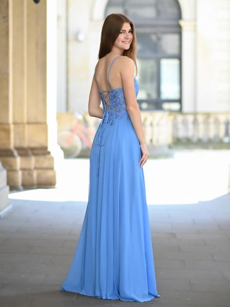 Abendkleid Malina, blau