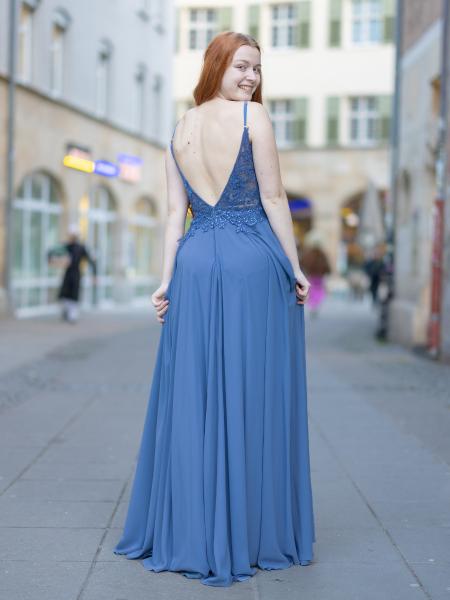 Abendkleid Athenica, lavendelblau