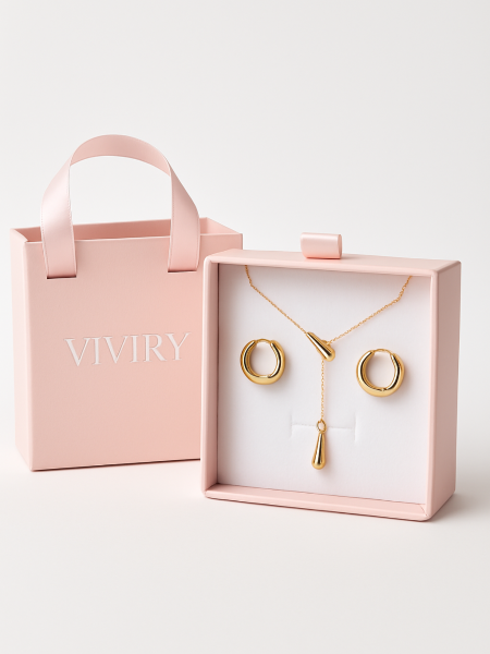 Schmuckset Vina, gold