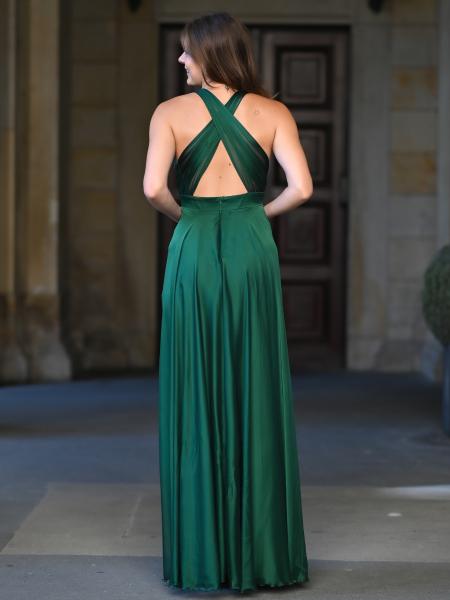 Abendkleid Tamara, dunkelgrün