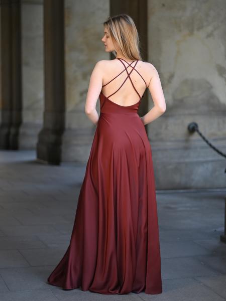 Abendkleid Desiree, bordeaux