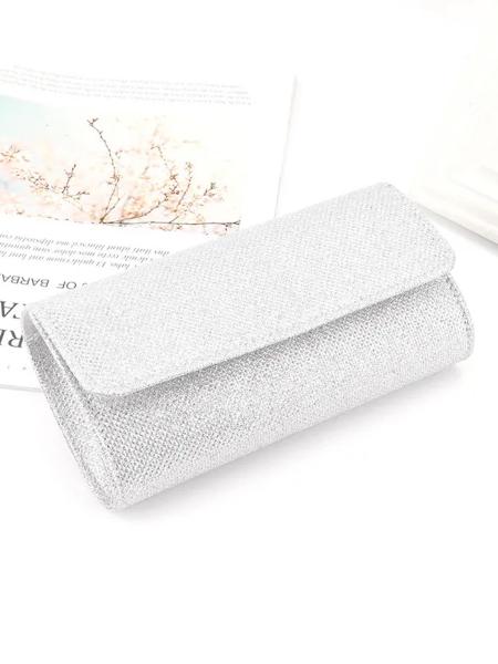 Clutch Zwena, silber