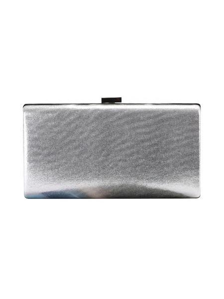 Clutch Capri, silber