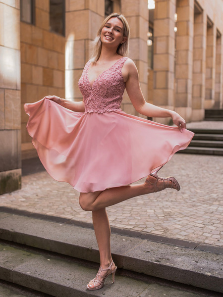 Cocktailkleid Oreli, rosa