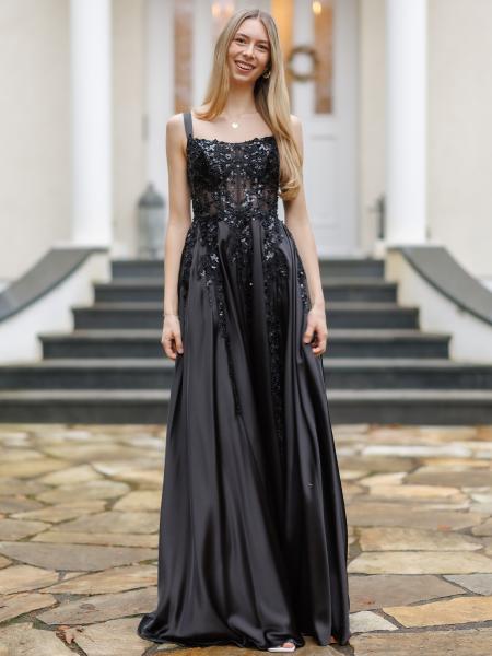 Abendkleid Mailin, schwarz