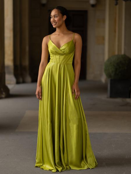 Abendkleid Medina, gelb