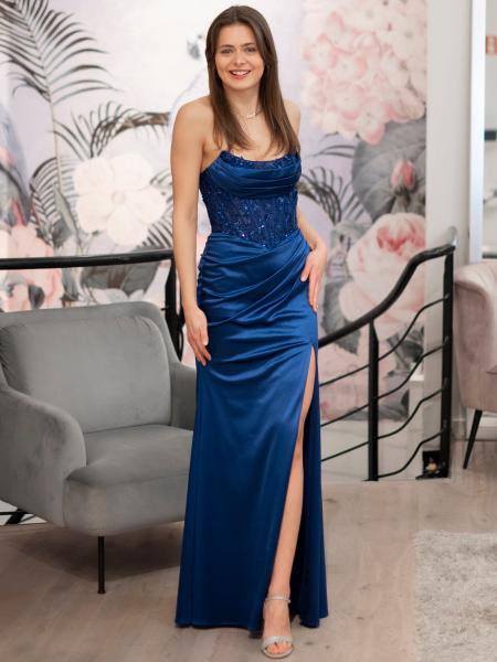 Abendkleid Ria, blau