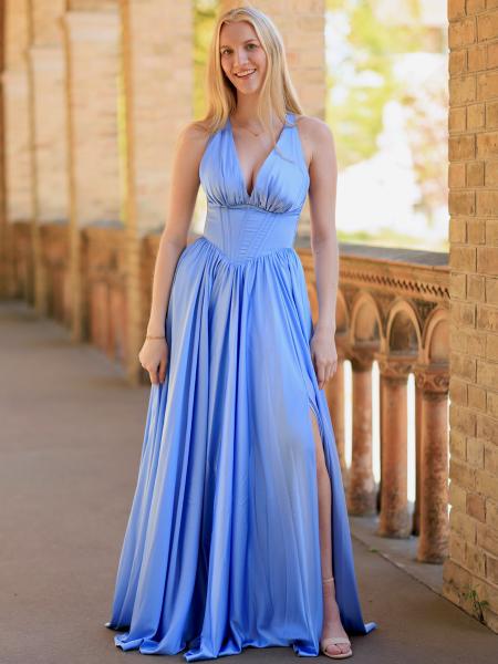 Abendkleid Hanni, hellblau